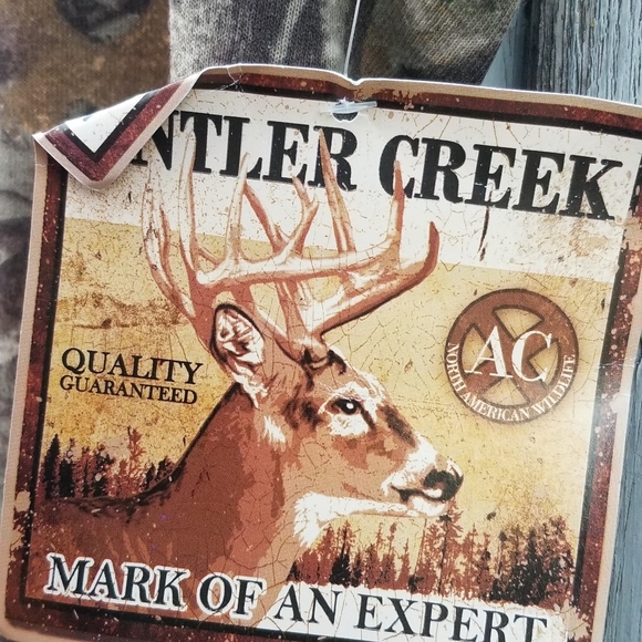 Camo Slashed Long Sleeve Tee Upcycled - Picture 5 of 6